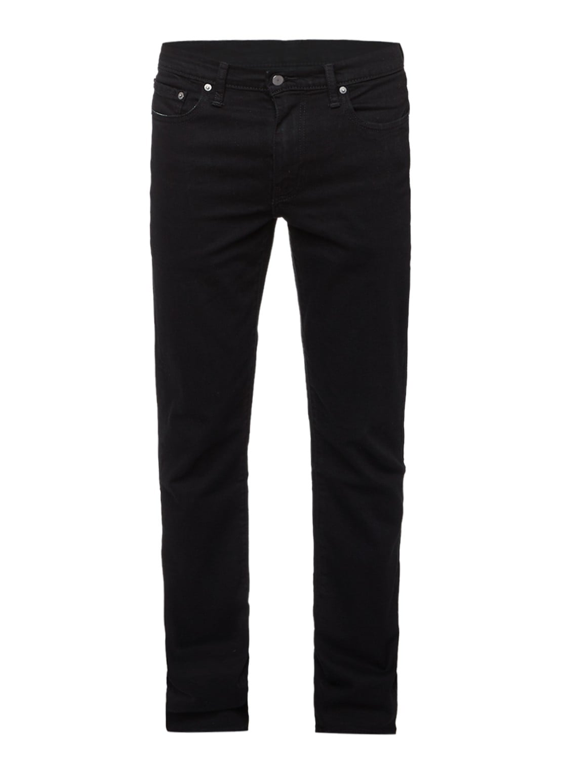 Levi's 511 slim fit jeans met stretch - voorkant zwart