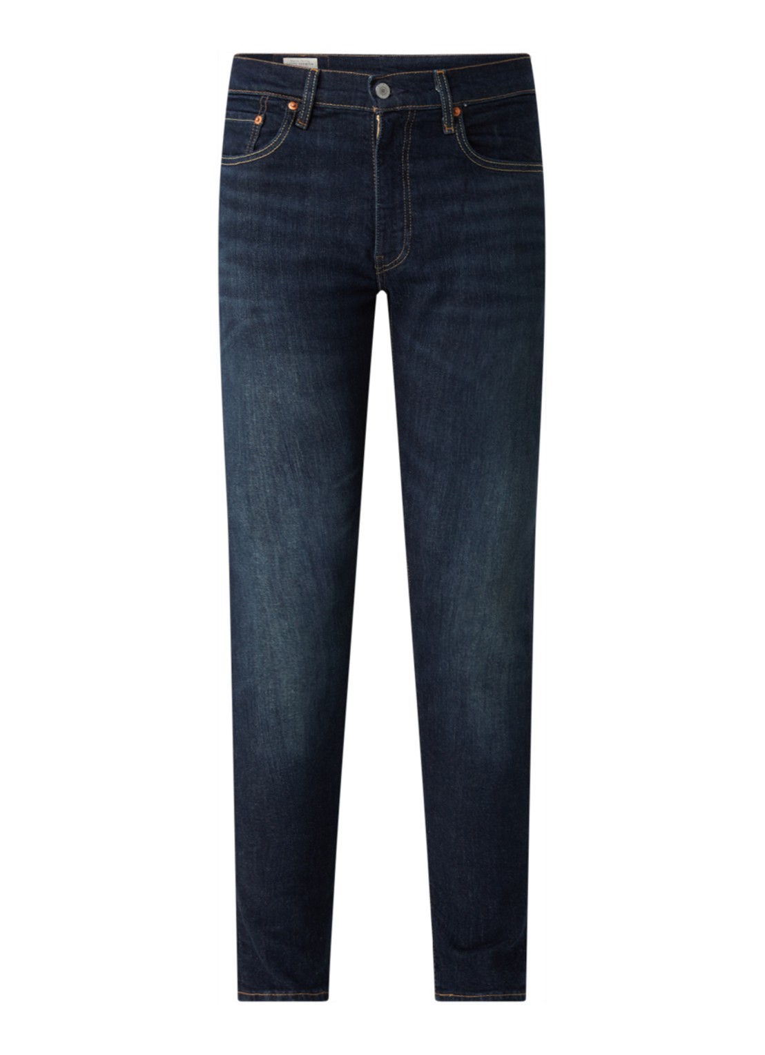 Levi's 512 slim fit jeans met donkere wassing - voorkant indigo