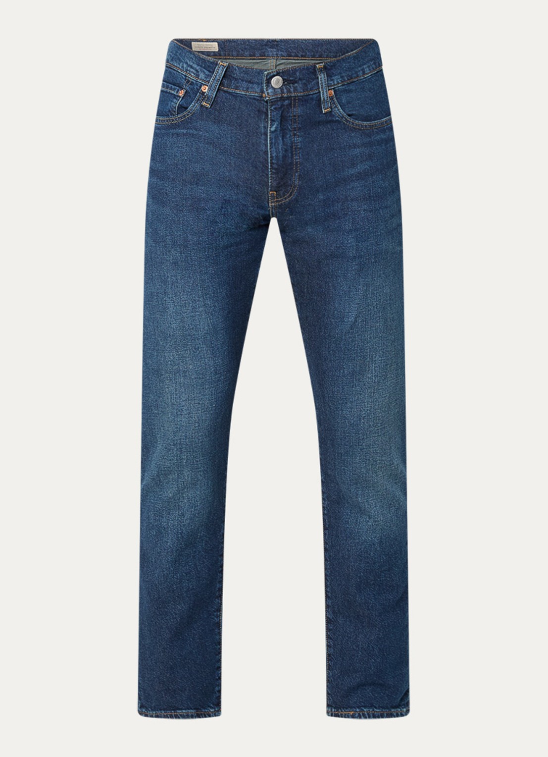 Levi's 512 slim fit jeans met donkere wassing - voorkant indigo