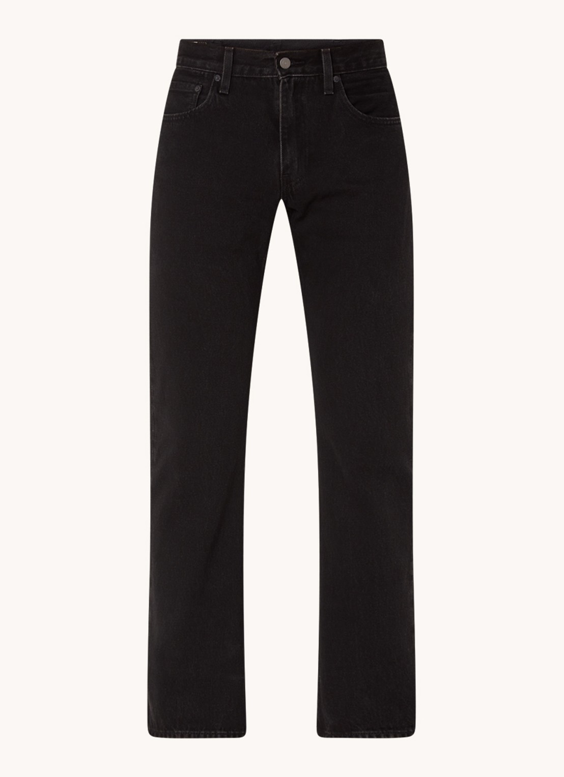 Levi's 517 Bootcut jeans met gekleurde wassing - voorkant zwart