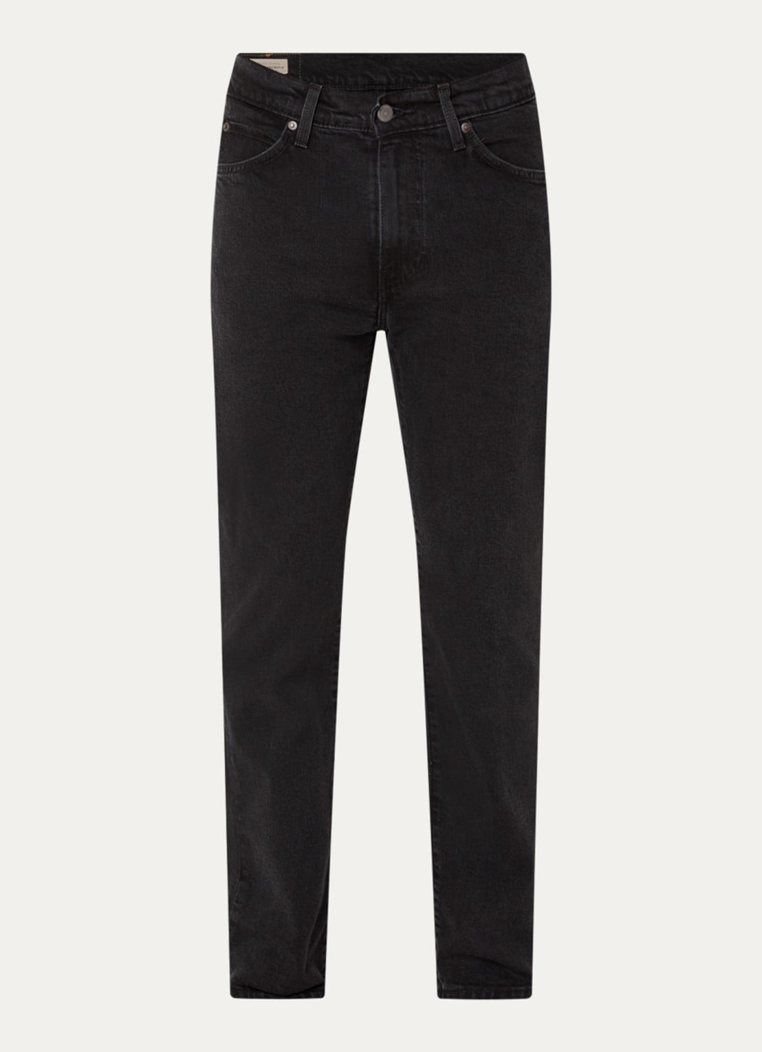 Levi's 518 slim fit jeans met gekleurde wassing - voorkant 4 zwart