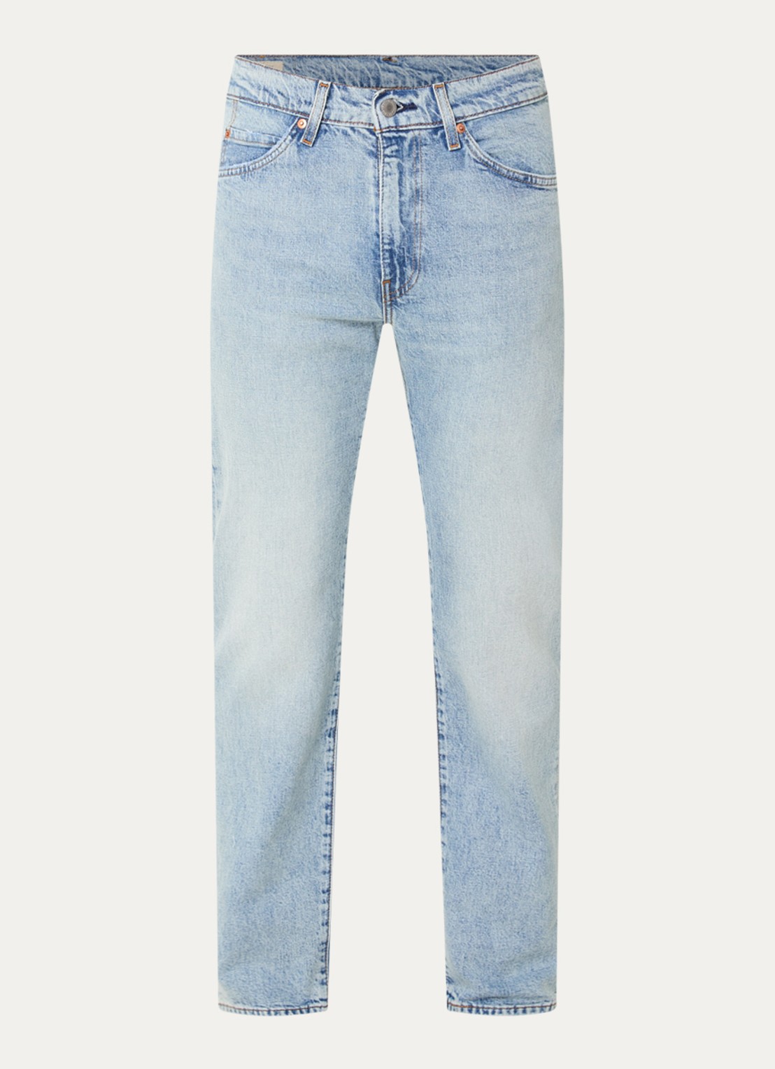 Levi's 518 slim fit jeans met lichte wassing - voorkant 4 indigo