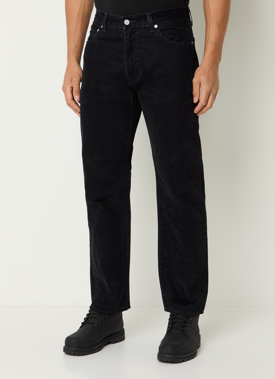 Levi's 555 straight leg jeans met gekleurde wassing - detail 2 indigo