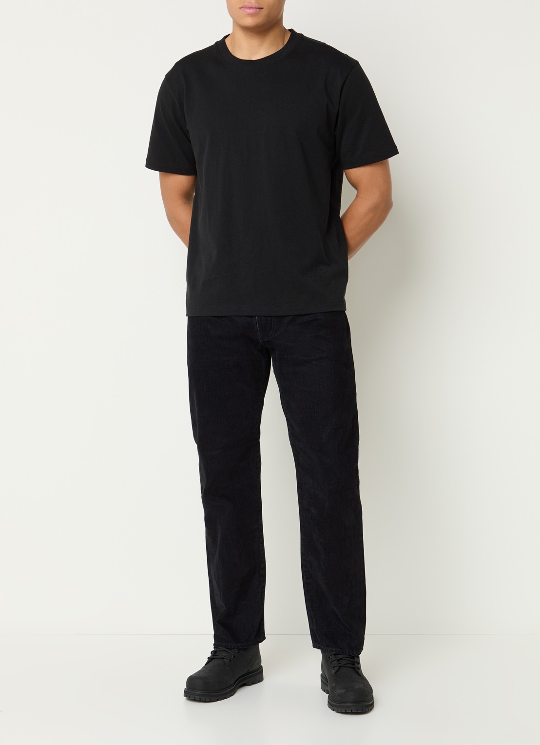 Levi's 555 straight leg jeans met gekleurde wassing - voorkant 5 indigo
