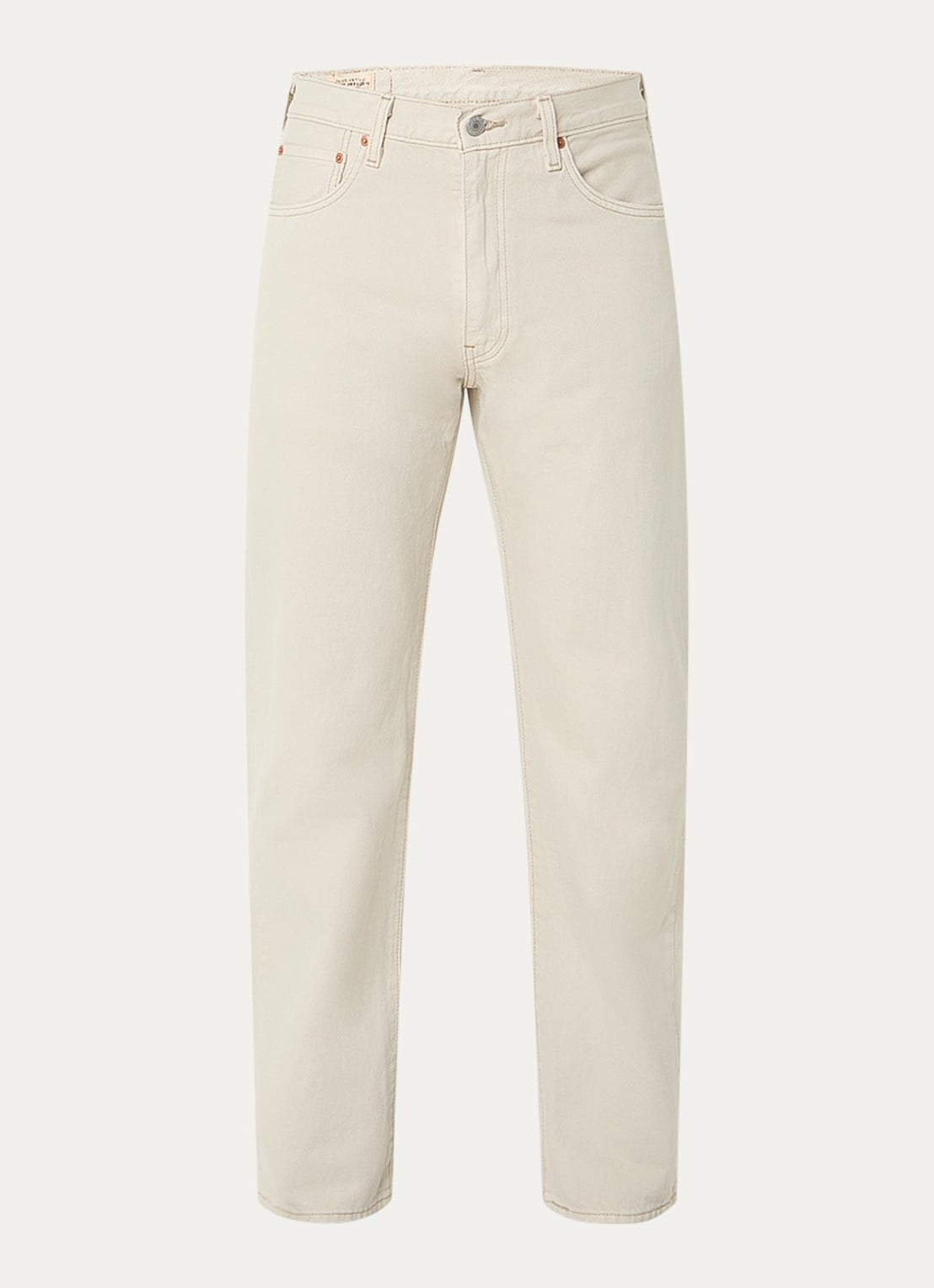 Levi's 555 straight leg jeans met gekleurde wassing - voorkant 4 beige