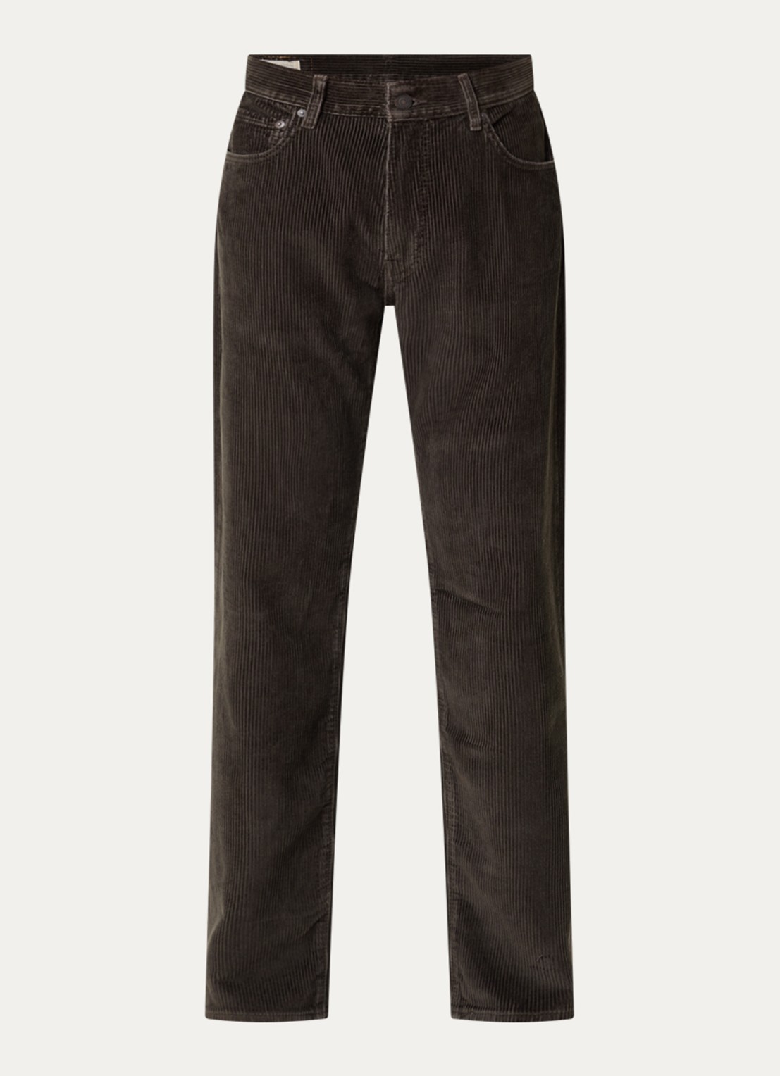 Levi's 555 straight leg jeans met gekleurde wassing - voorkant donkerbruin