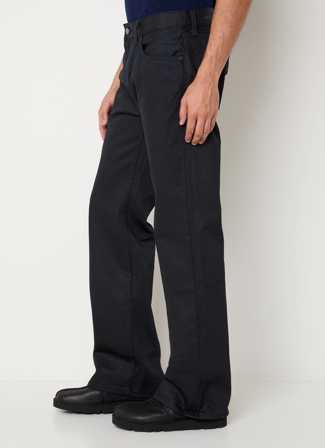 Levi's 567 loose fit jeans met donkere wassing - detail 5 indigo