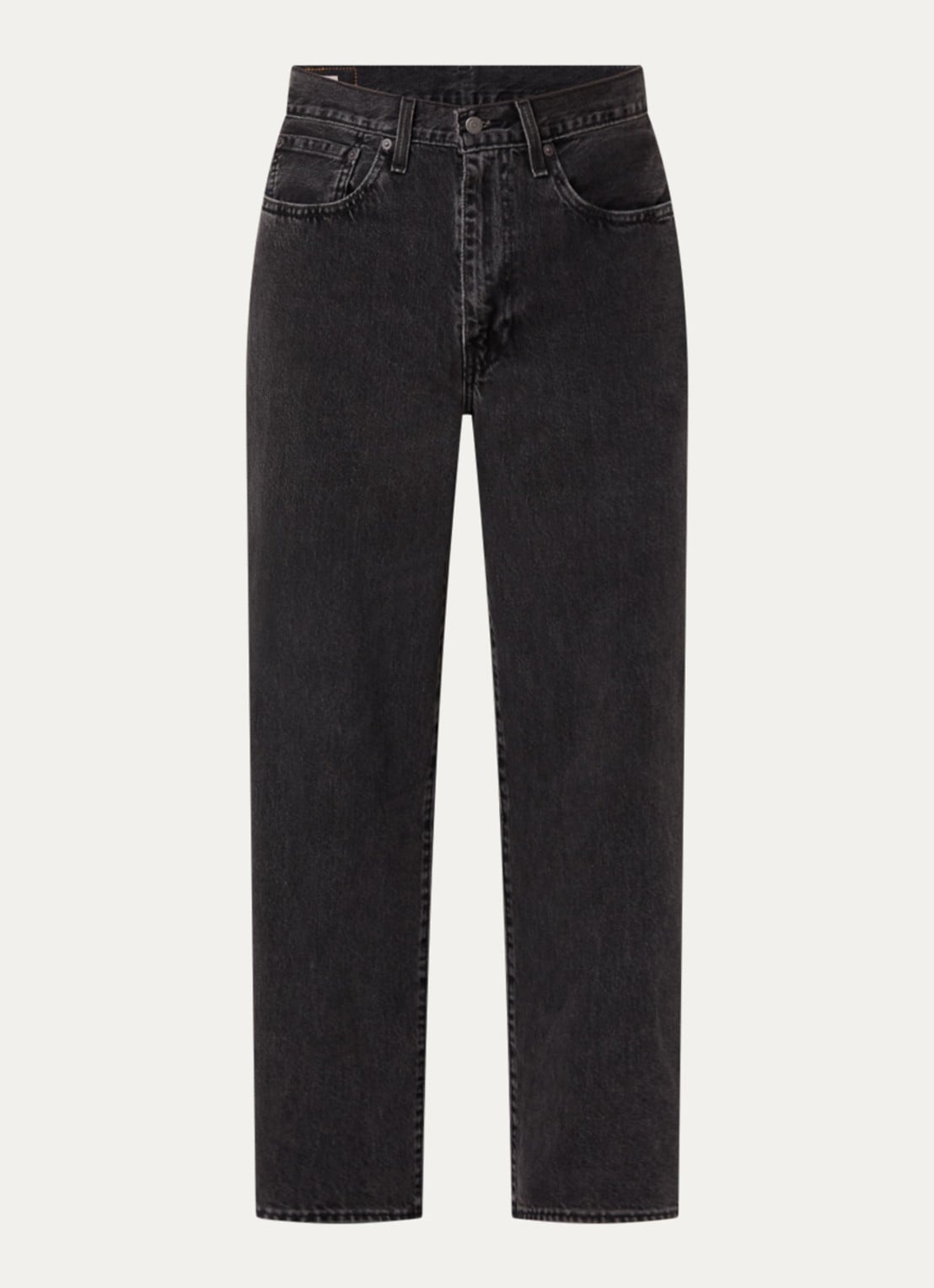 Levi's 578 straight fit jeans met gekleurde wassing  - voorkant 4 zwart