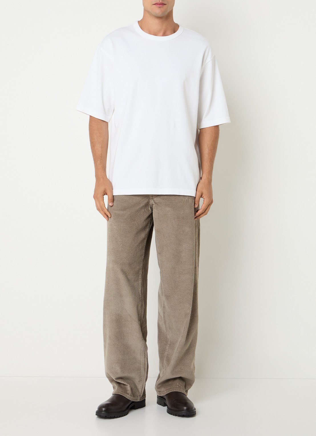 Levi's 578 straight leg jeans met gekleurde wassing - voorkant 5 zand