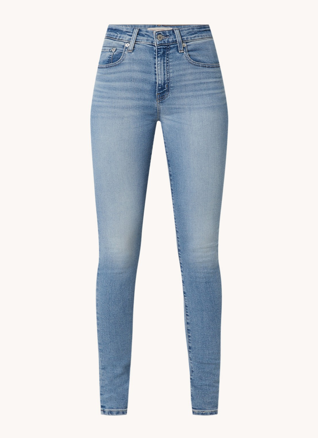 Levi's 721 high waist skinny jeans - voorkant indigo