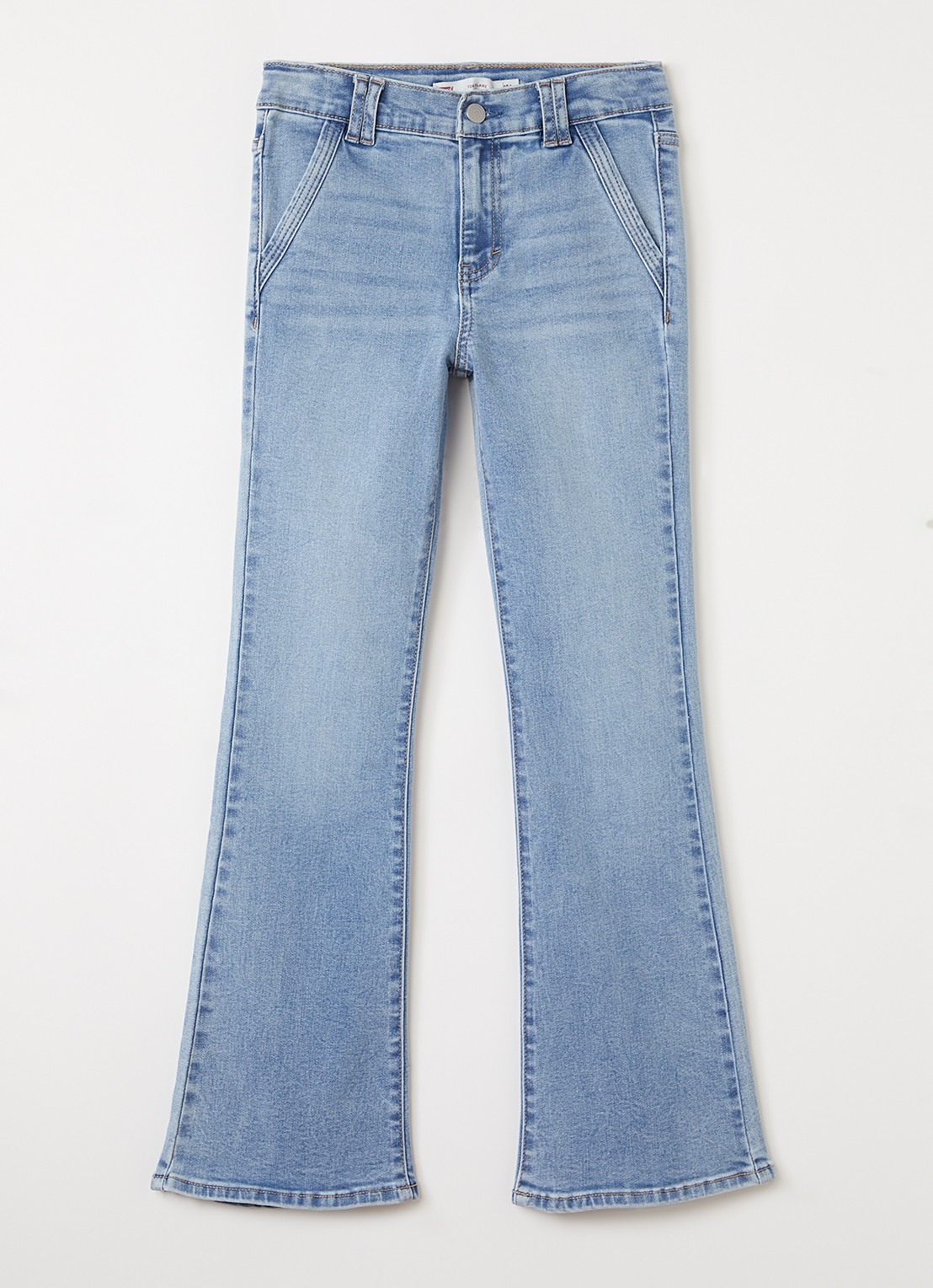 Levi's 726 flared jeans met steekzakken - voorkant 2 indigo