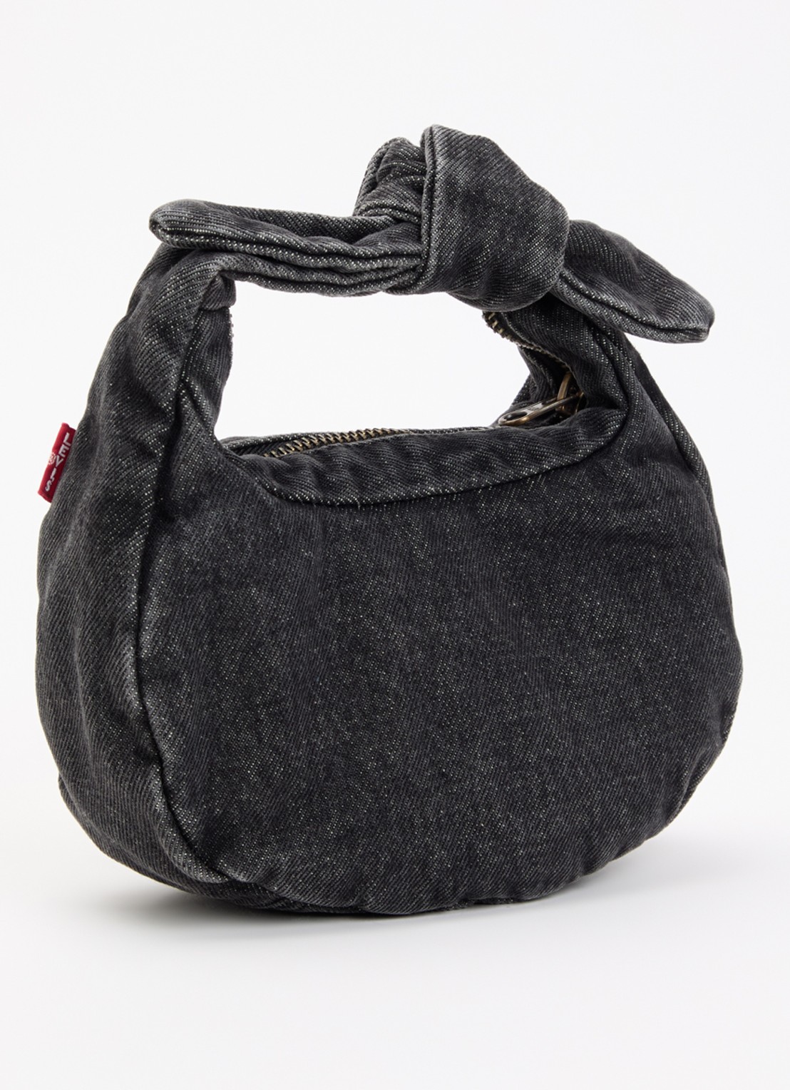 Levi's Baby Brooklyn handtas van denim - achterkant zwart