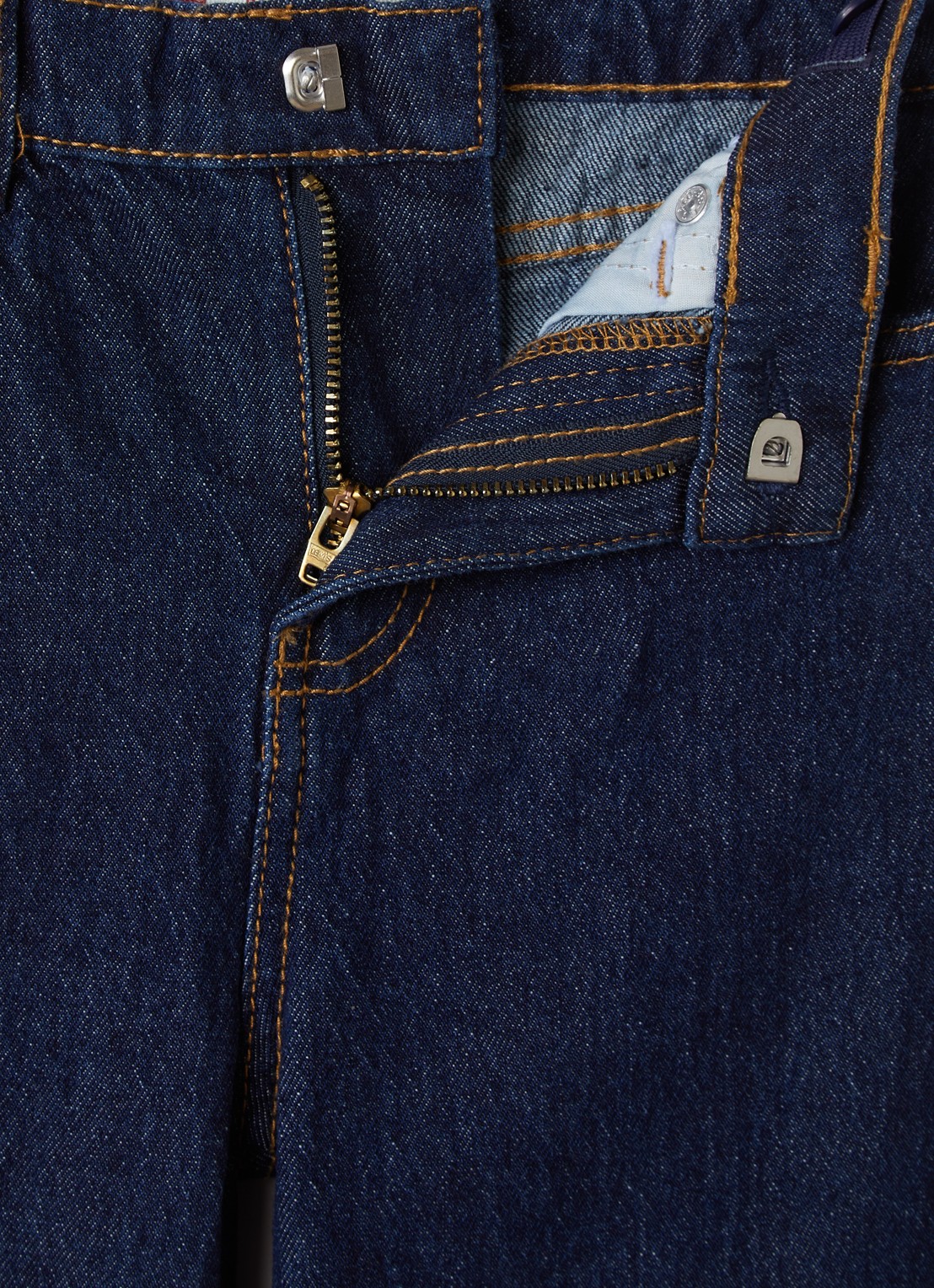 Levi's Balloon fit jeans met donkere wassing - detail 3 indigo