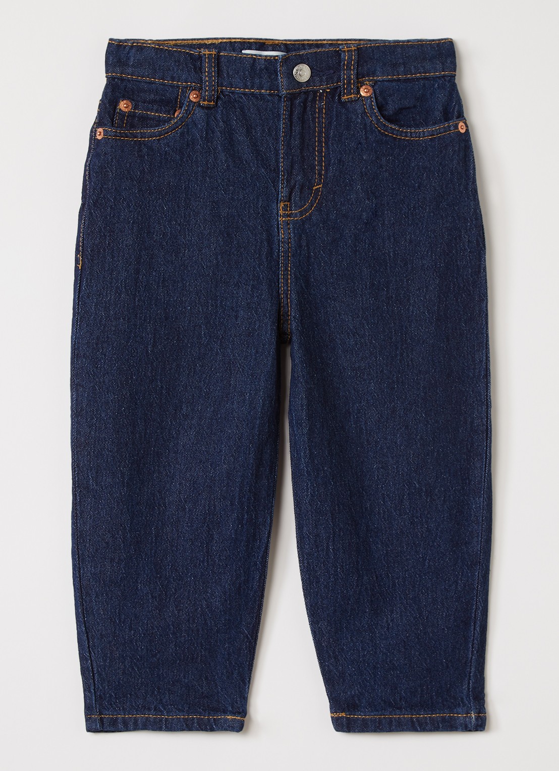 Levi's Balloon fit jeans met donkere wassing - voorkant indigo