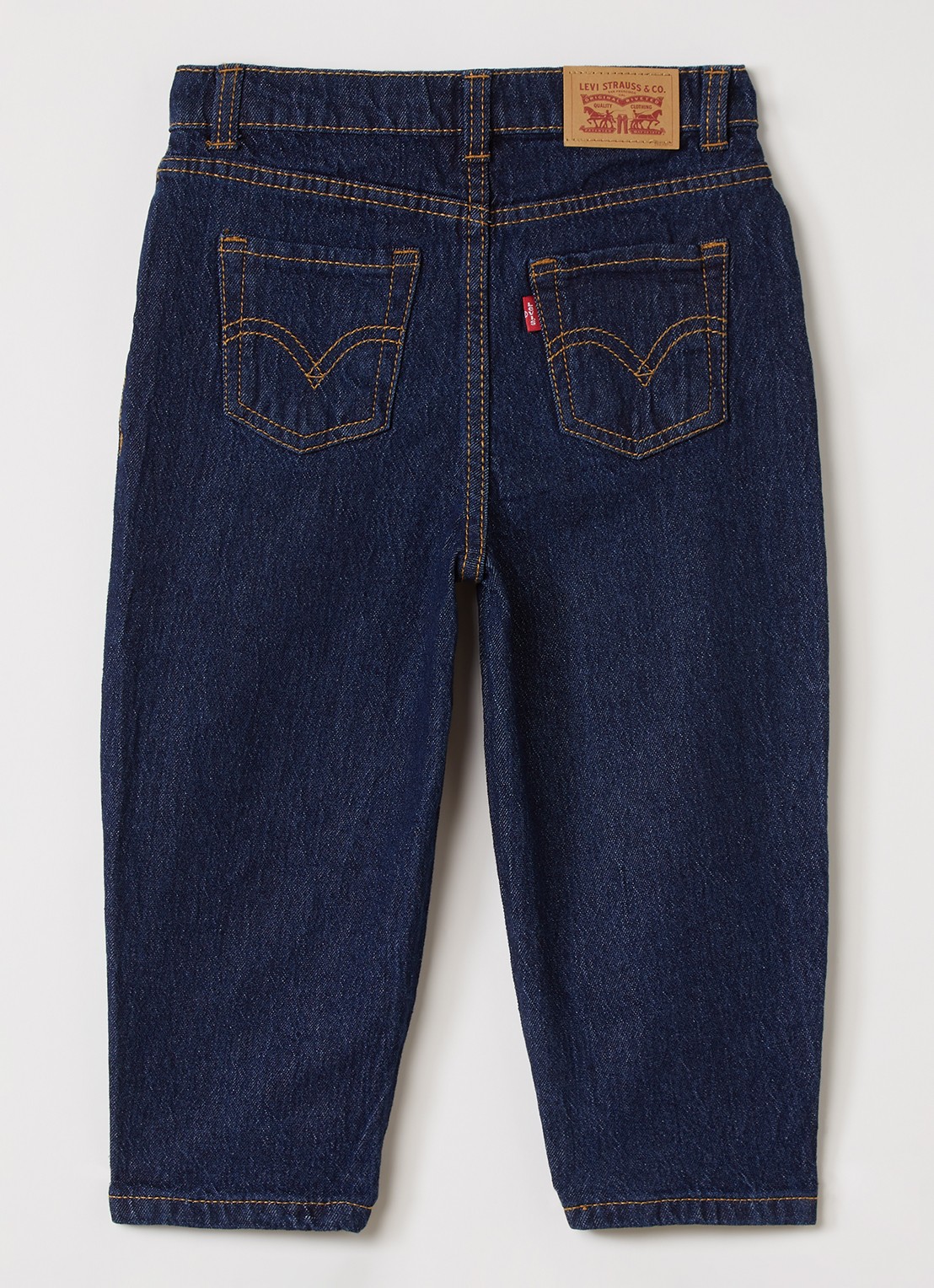 Levi's Balloon fit jeans met donkere wassing - voorkant 2 indigo