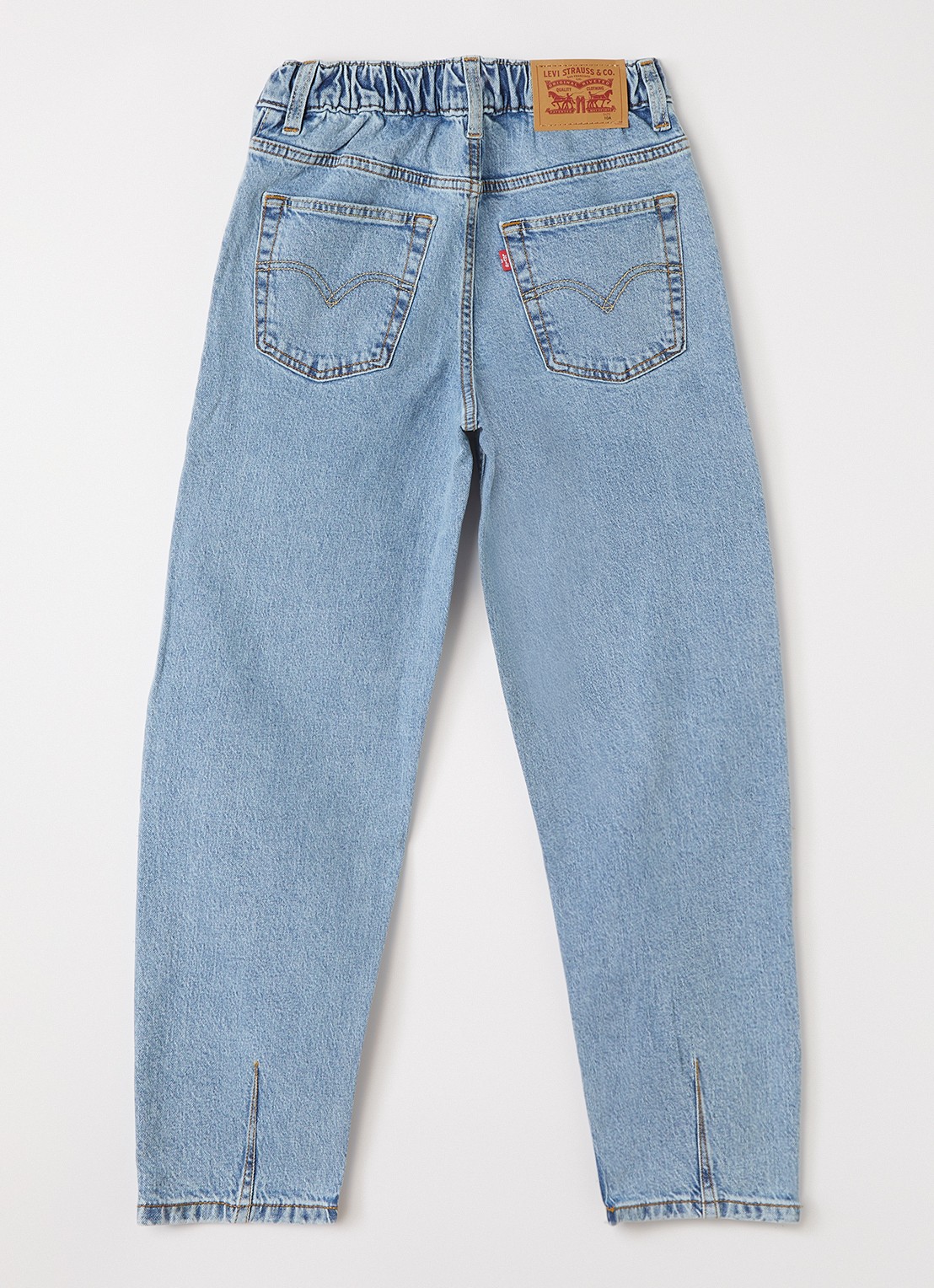 Levi's Balloon fit jeans met medium wassing - voorkant 2 indigo