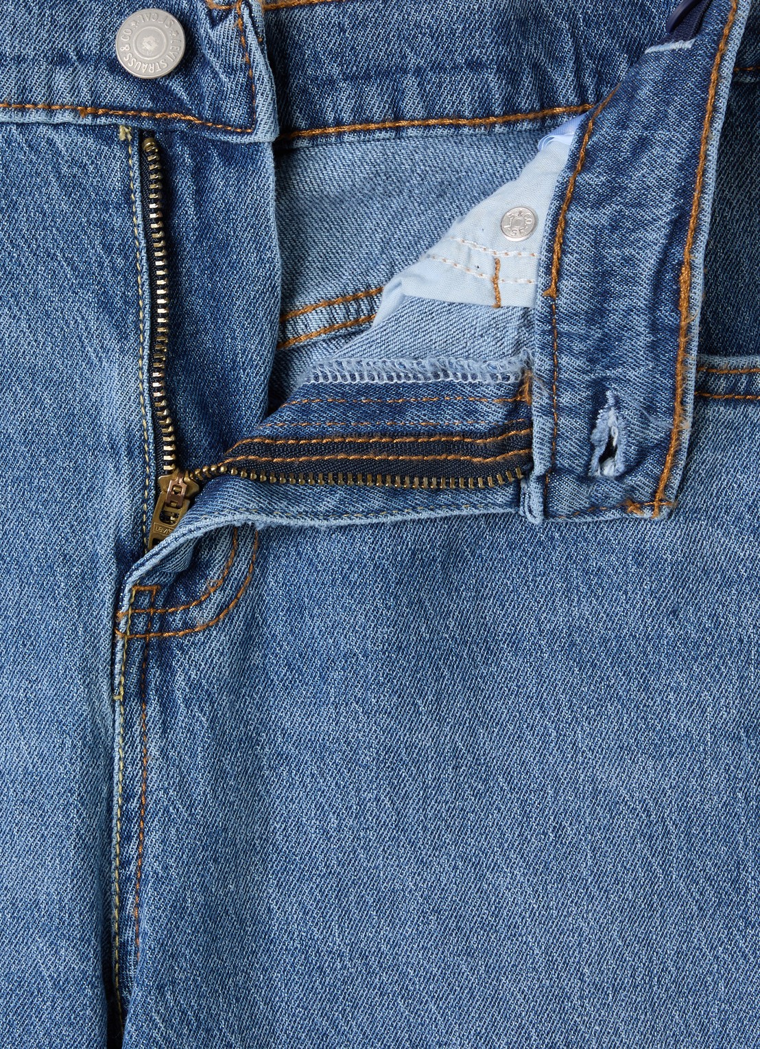 Levi's Barrel loose fit jeans met medium wassing - detail 3 indigo