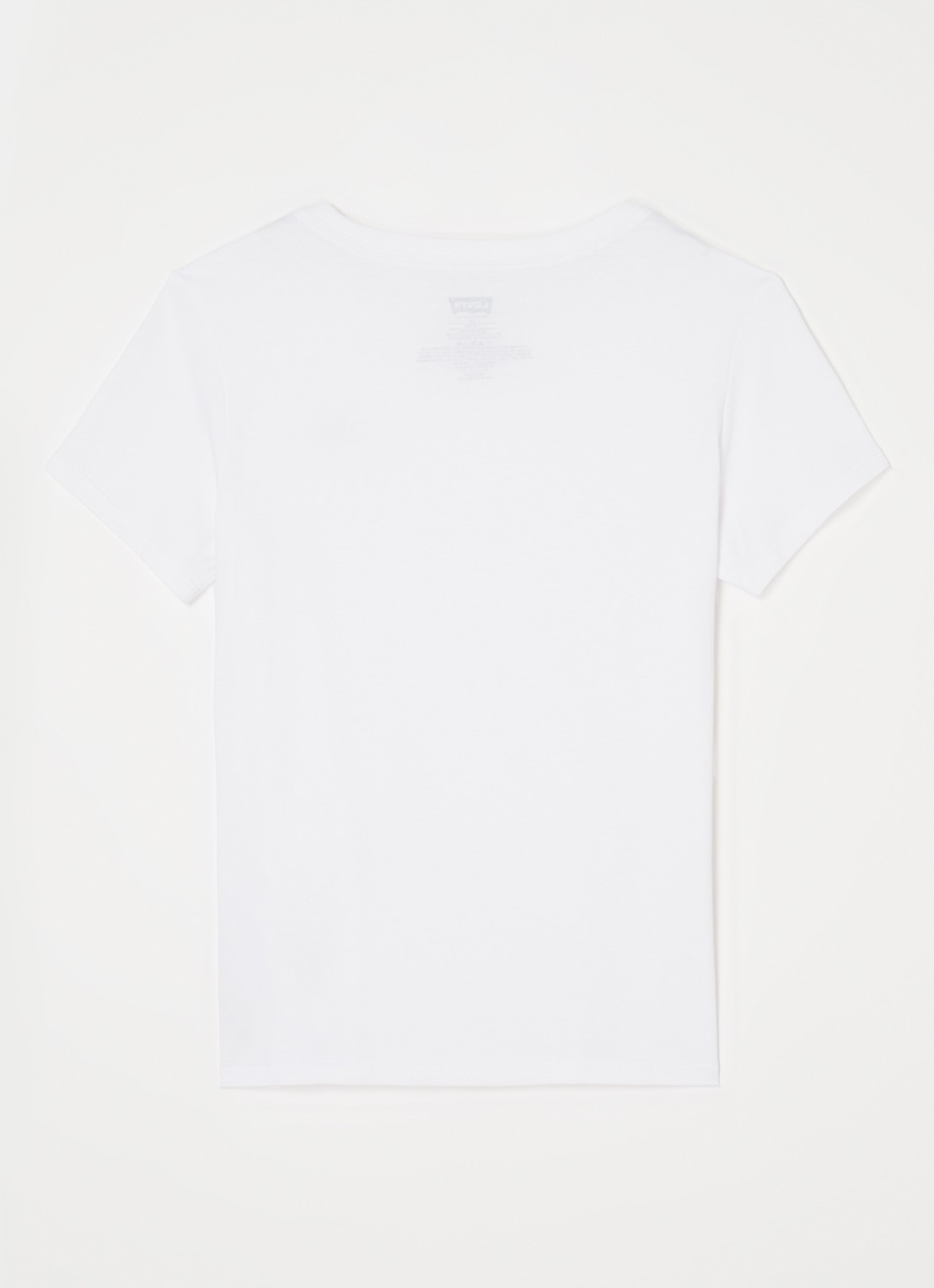 Levi's Batwing T-shirt met logoprint - achterkant 2 wit