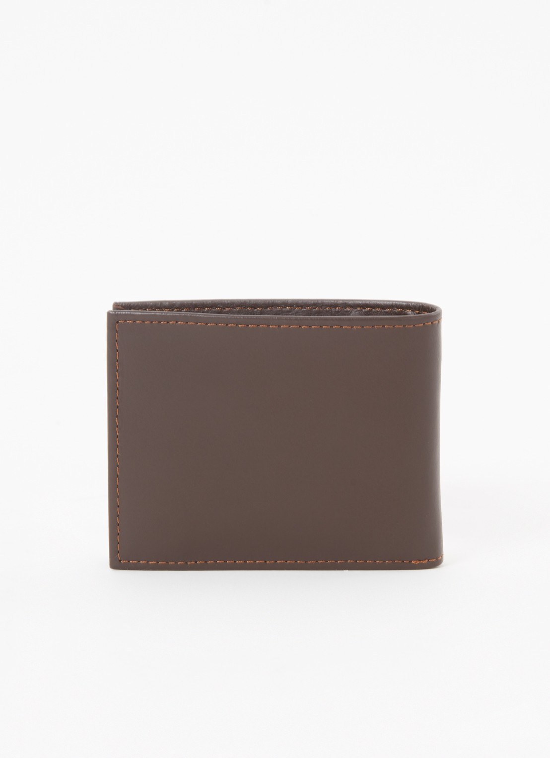 Levi's Bifold portemonnee van leer - voorkant 3 naturel