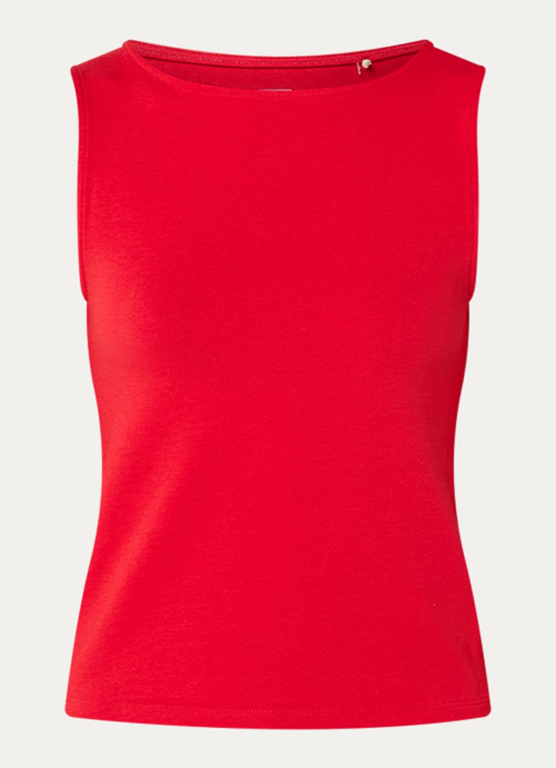 Levi's Blair tanktop met stretch - voorkant steenrood
