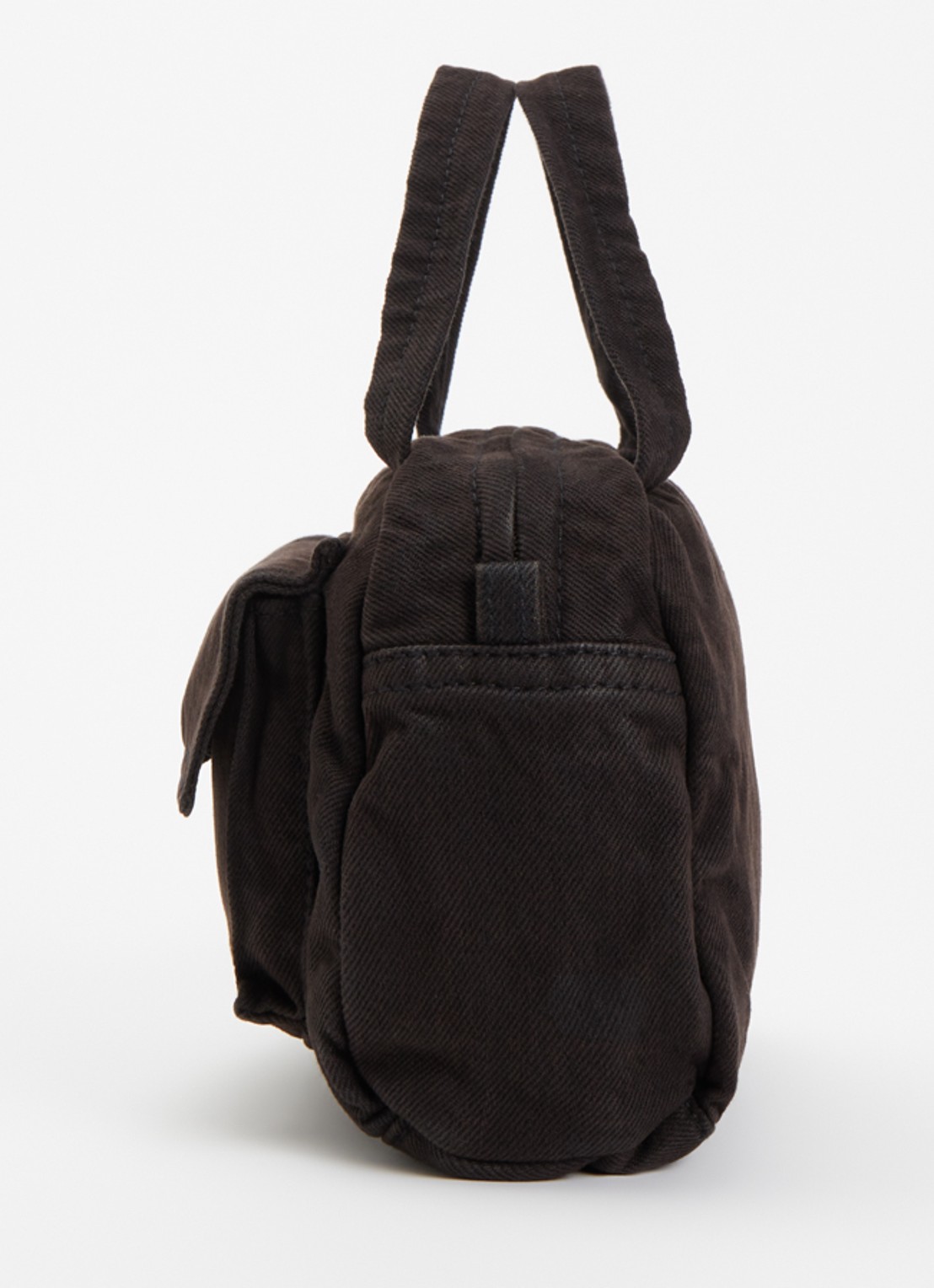 Levi's Blake Marry the Night small handtas van denim  - detail 2 zwart