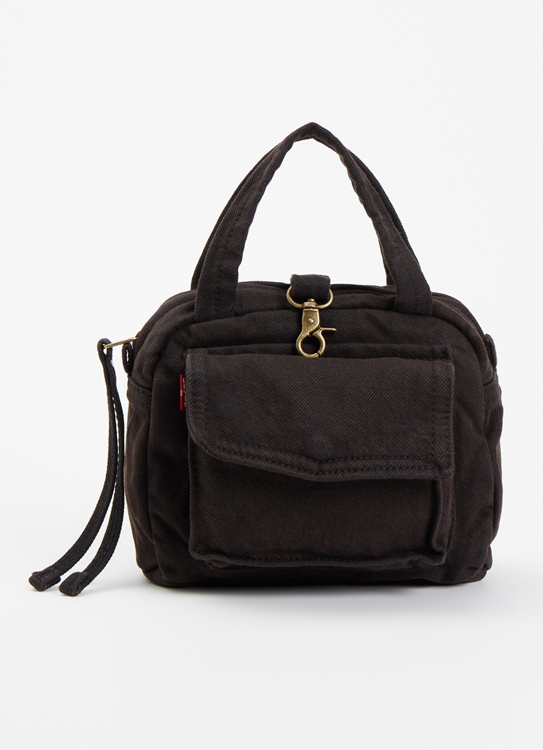 Levi's Blake Marry the Night small handtas van denim  - voorkant 5 zwart