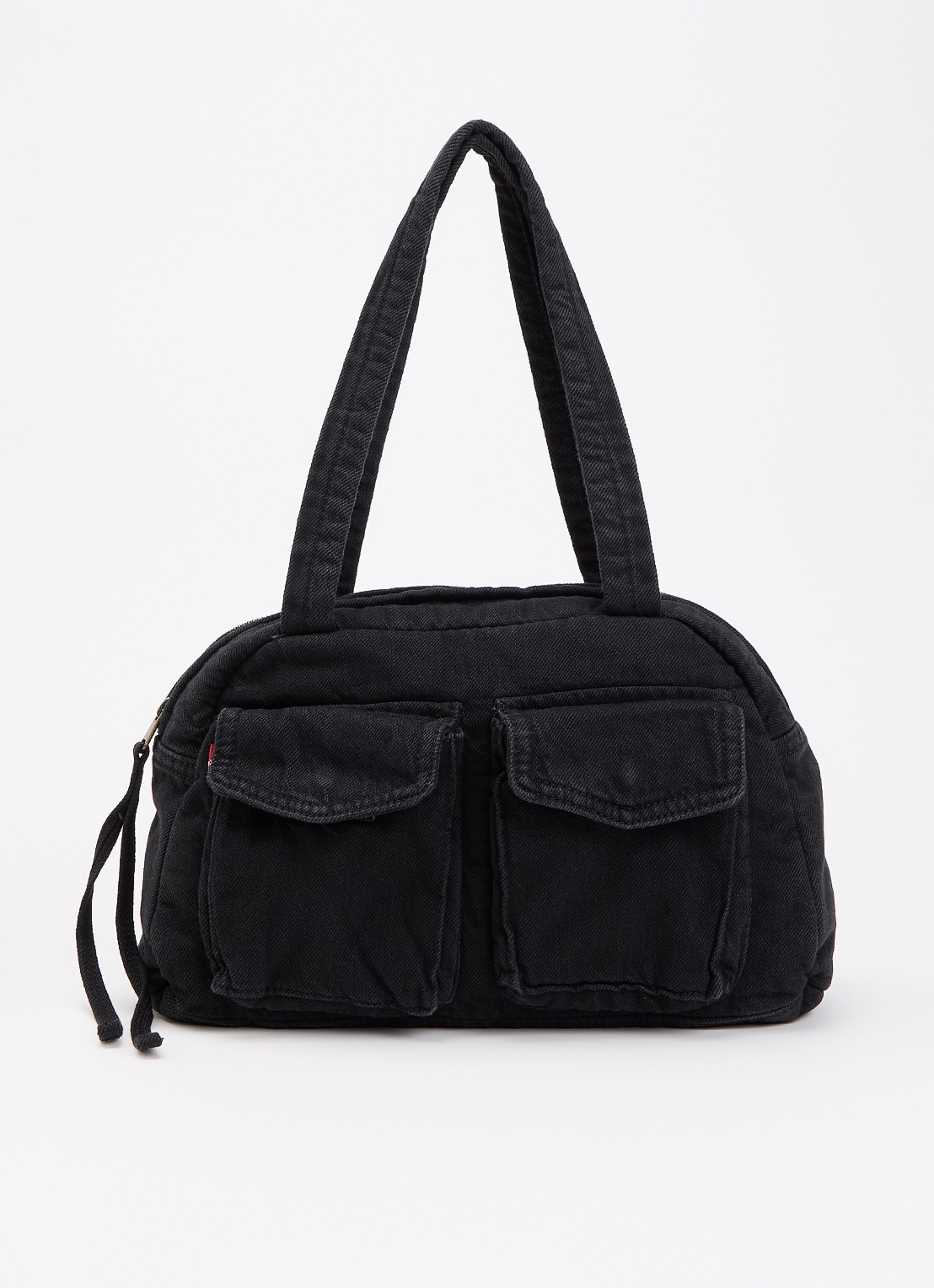 Levi's Blake schoudertas van denim - voorkant 2 zwart