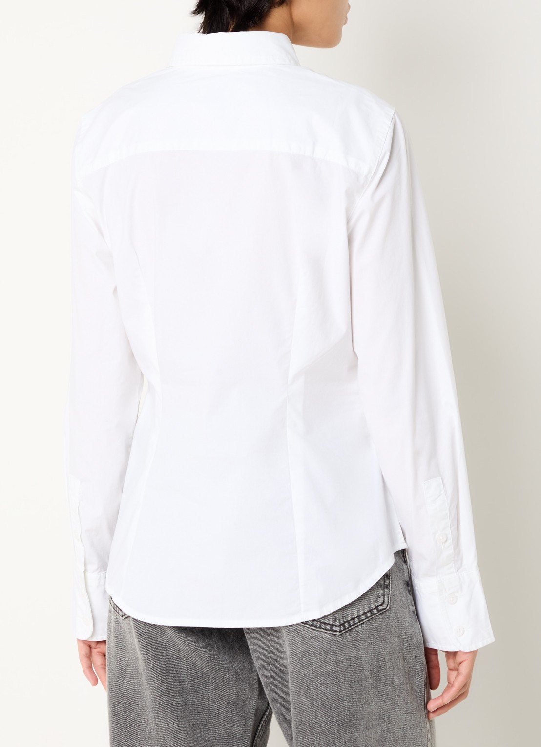 Levi's Blouse met kraag - achterkant 3 wit