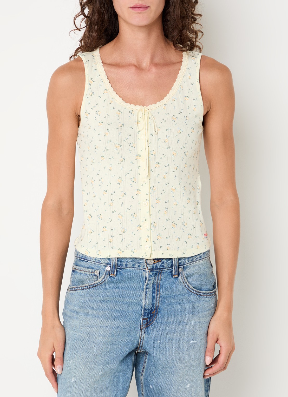 Levi's Blouse met print - detail 4 gebroken wit