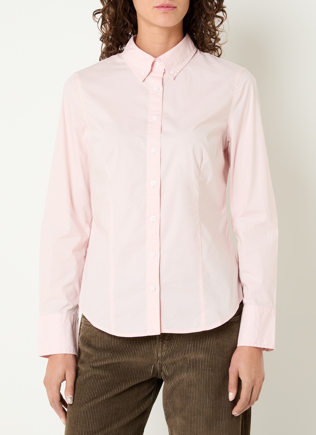 Levi's Blouse van katoen - detail roze