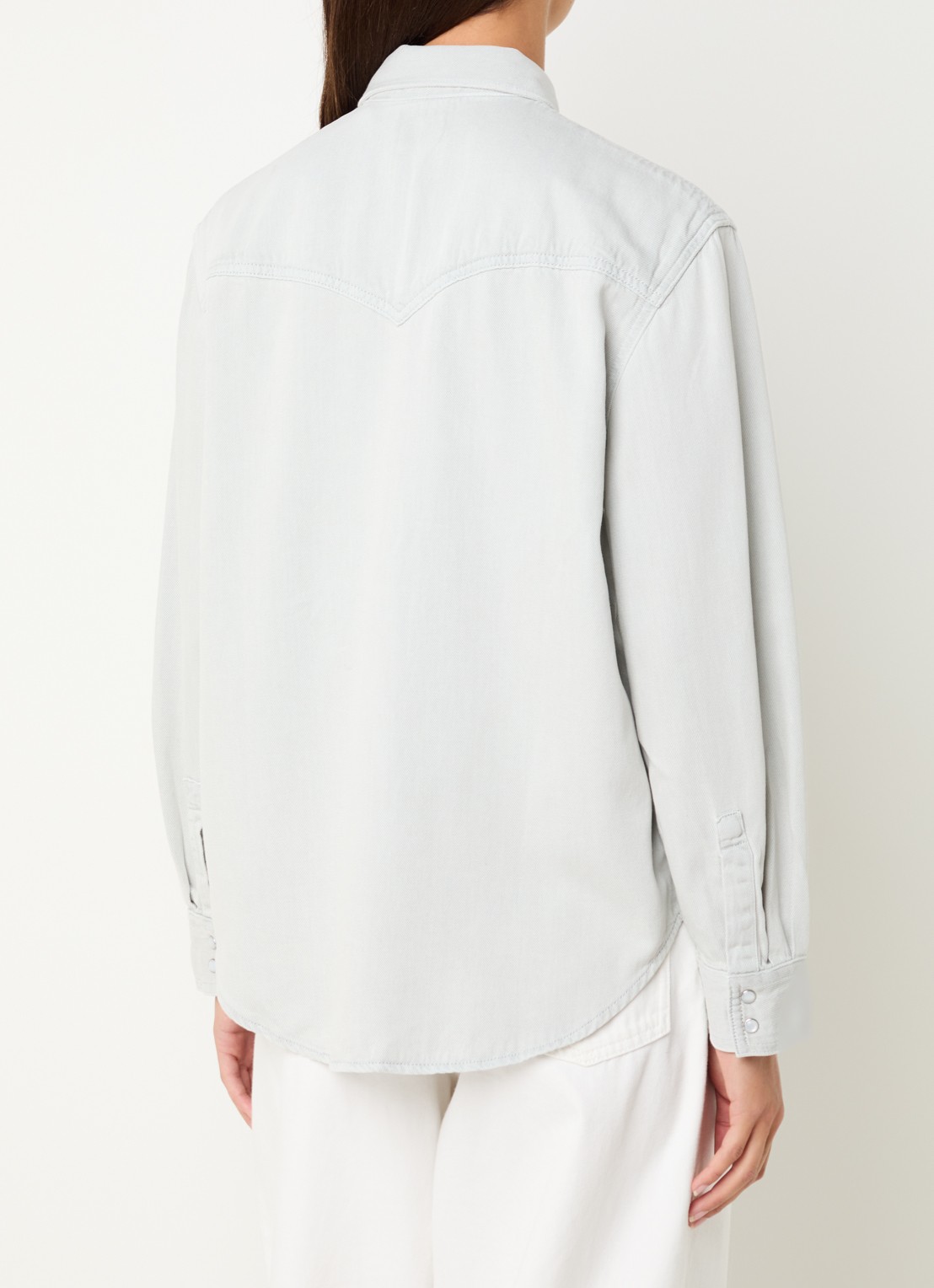 Levi's Blouse  - achterkant lichtgrijs