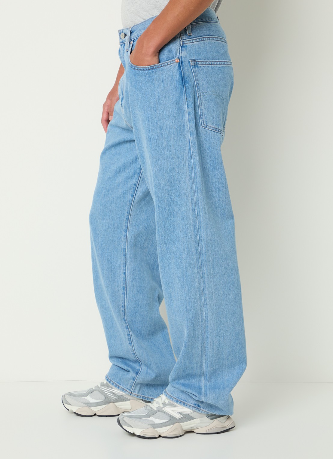 Levi's Blue tab loose fit jeans met steekzakken - detail 2 indigo