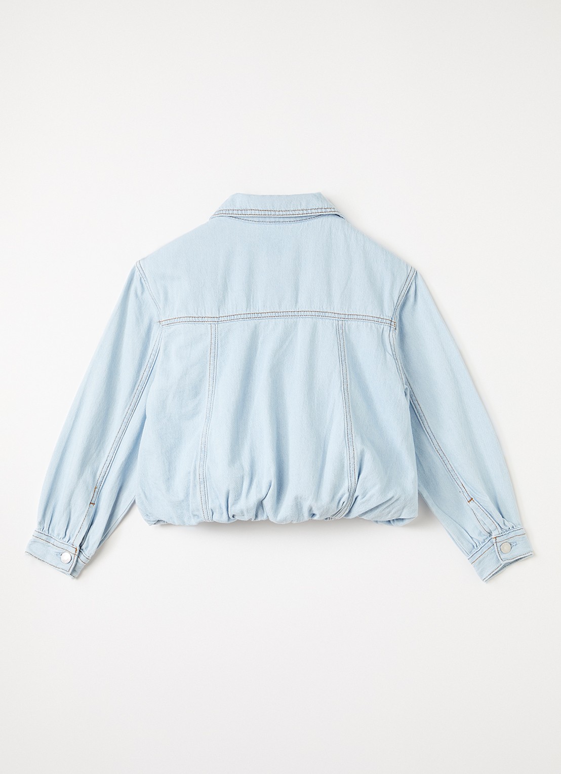 Levi's Bubble spijkerjas met borstzakken - achterkant 3 indigo