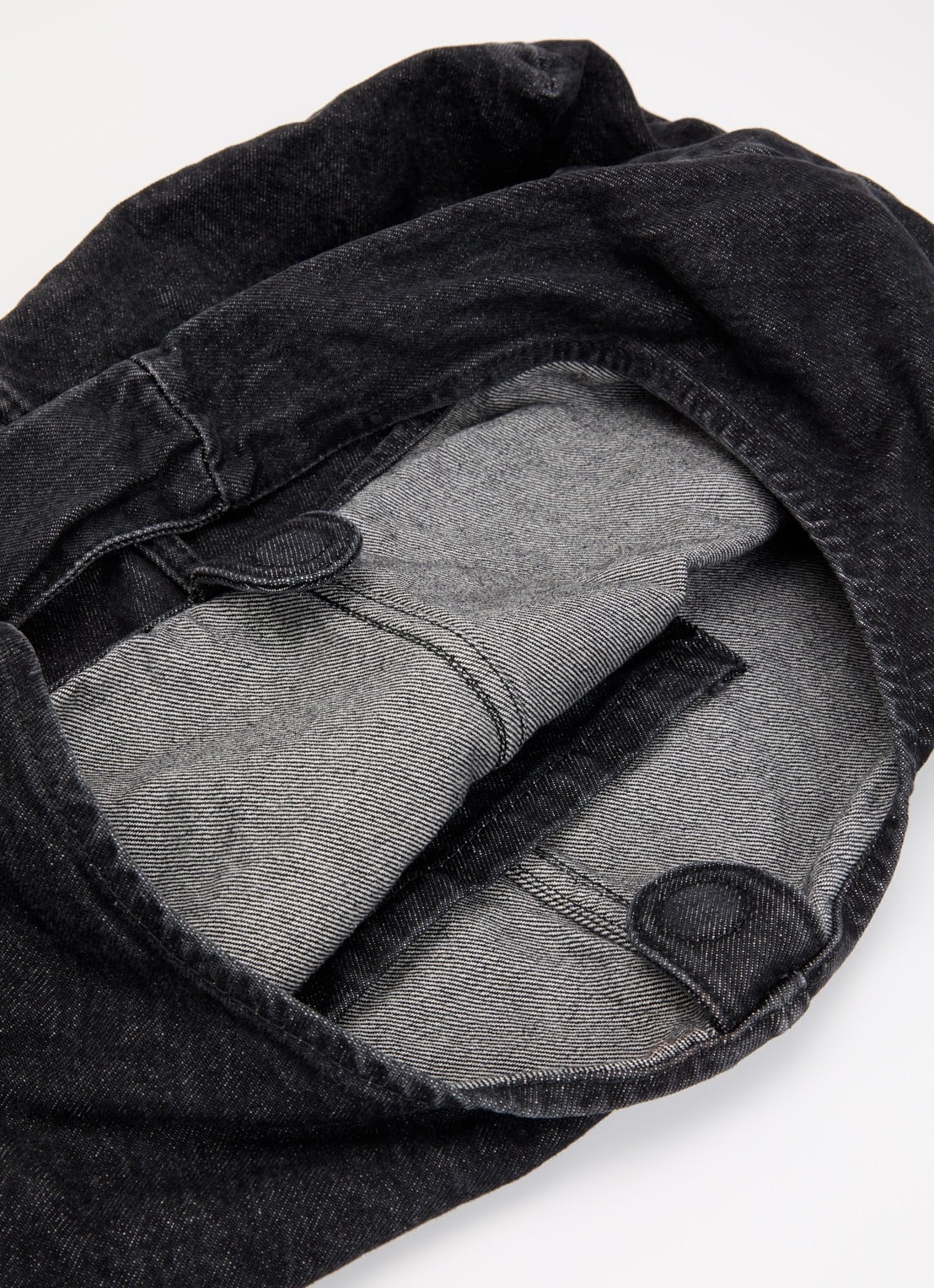 Levi's Emerson schoudertas van denim - detail 3 zwart