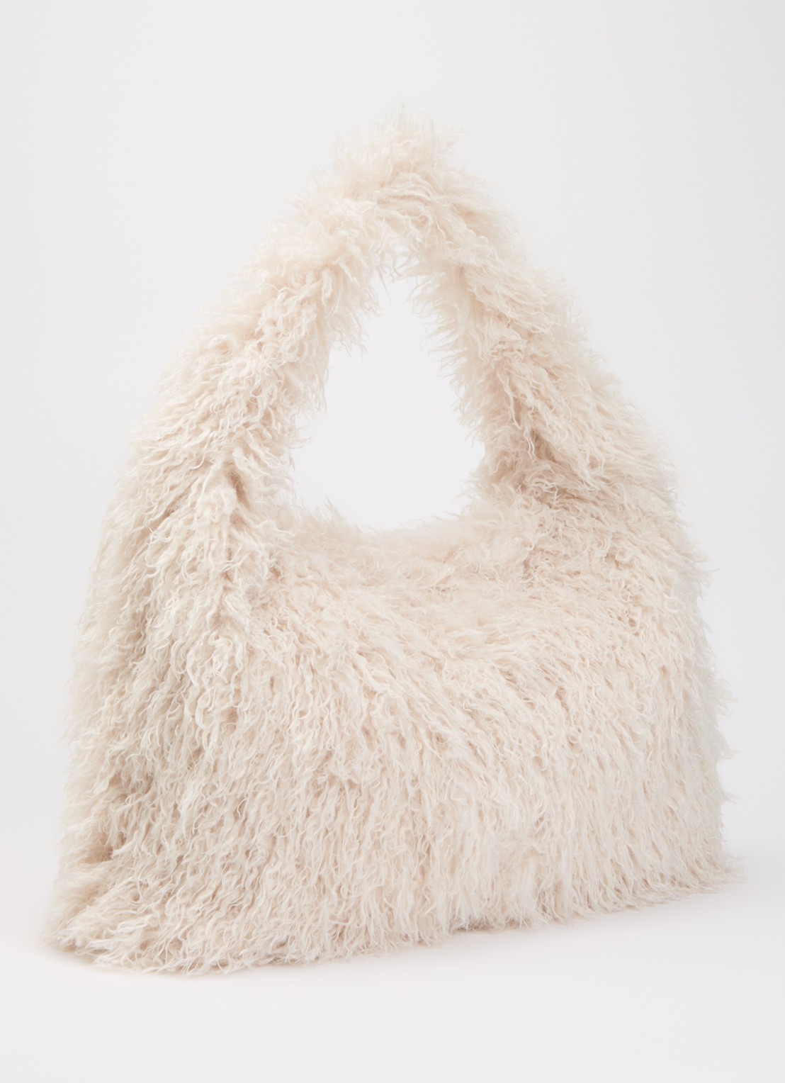 Levi's Emerson schoudertas van teddy - achterkant wit