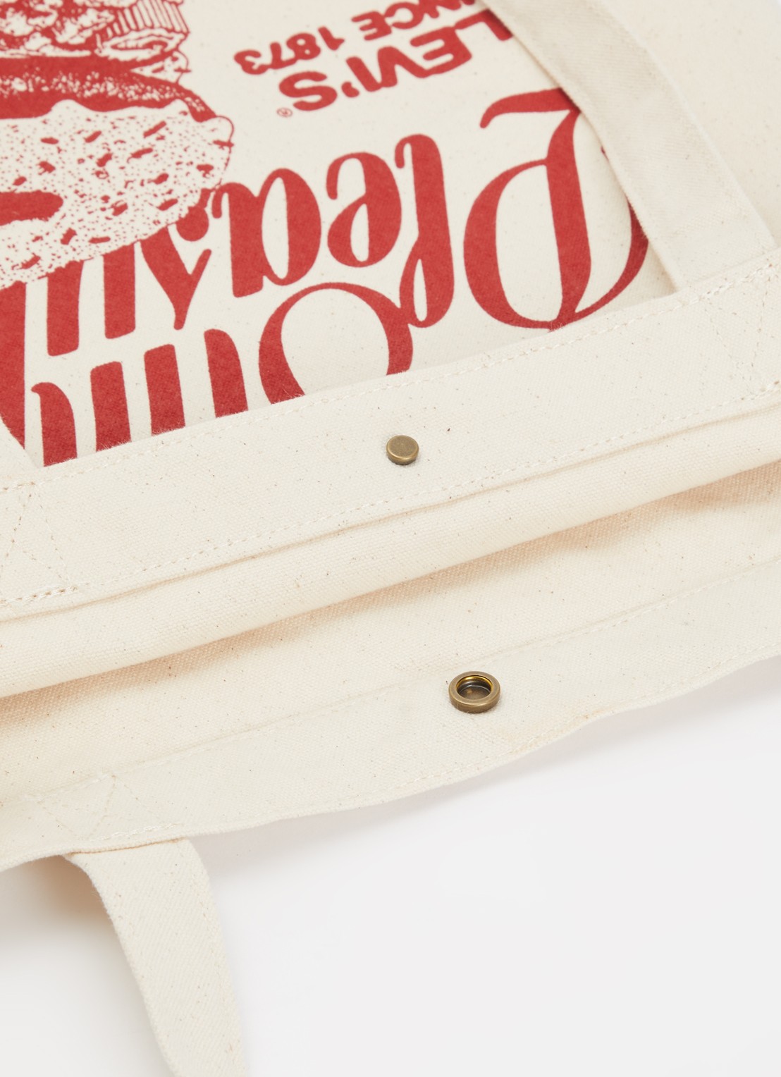 Levi's Everyday shopper met print - detail beige