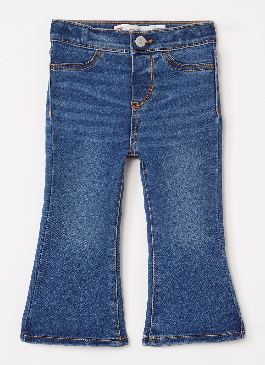 Levi's Flared jeans met donkere wassing - voorkant 2 indigo