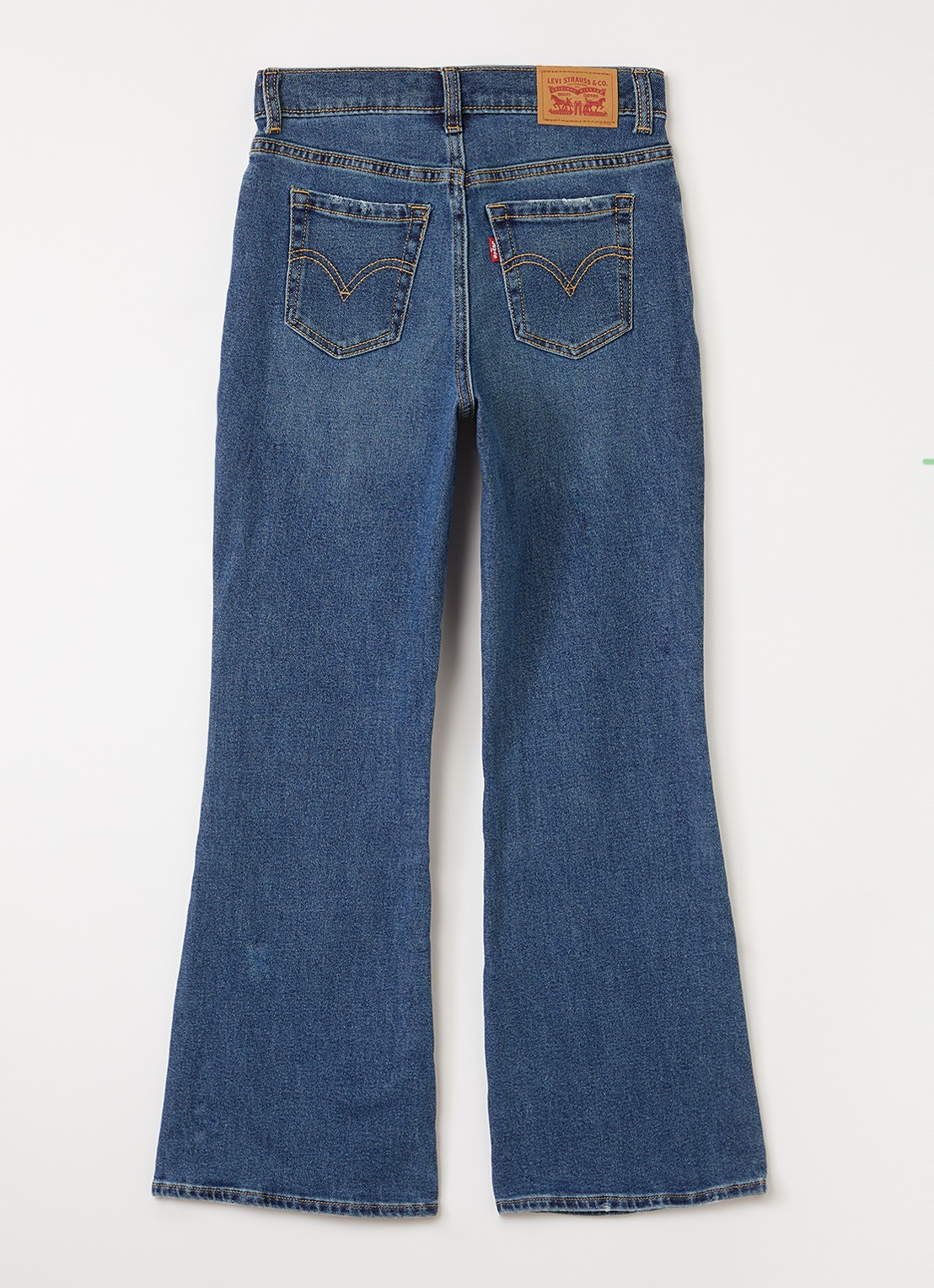 Levi's Flared jeans met medium wassing - voorkant 2 indigo