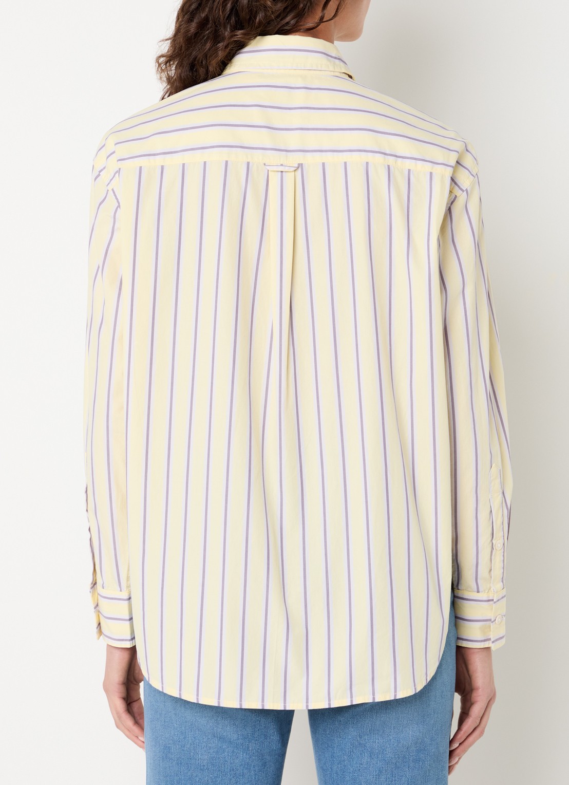 Levi's Harlie blouse met streepprint - achterkant 4 multicolor