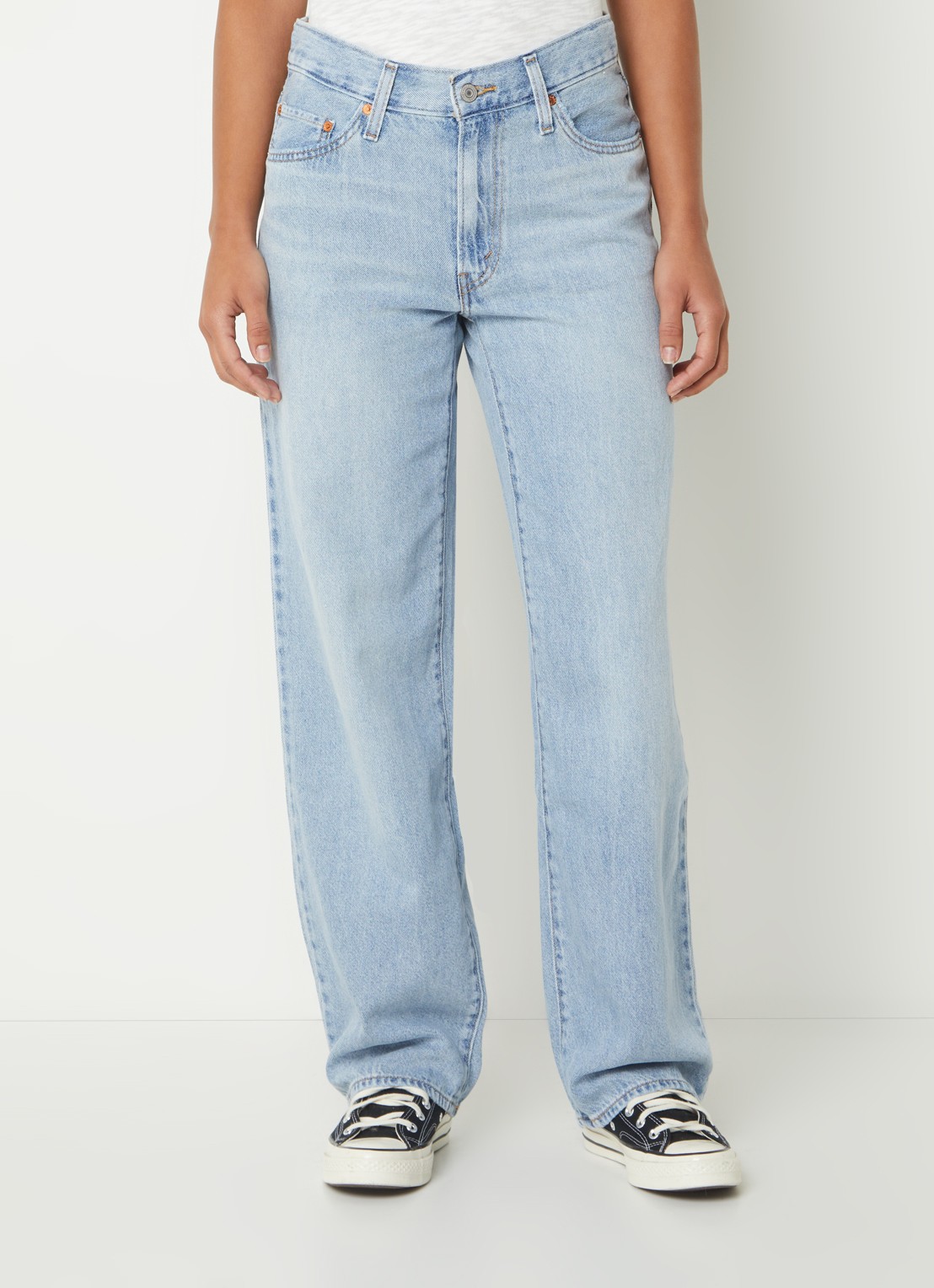 Levi's High waist loose fit jeans   - detail 3 indigo