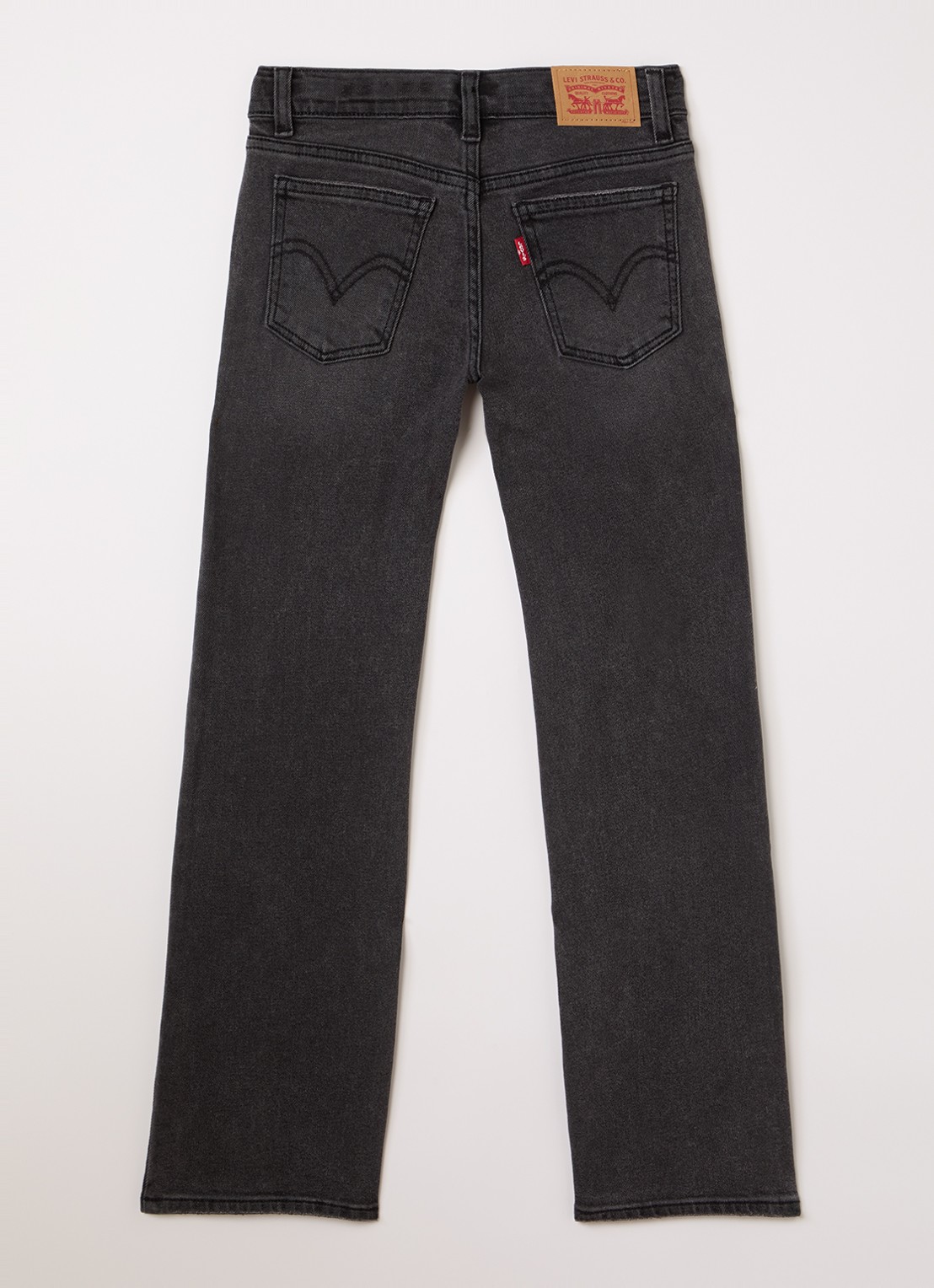 Levi's High waist wide leg jeans met stretch - voorkant 3 blauw