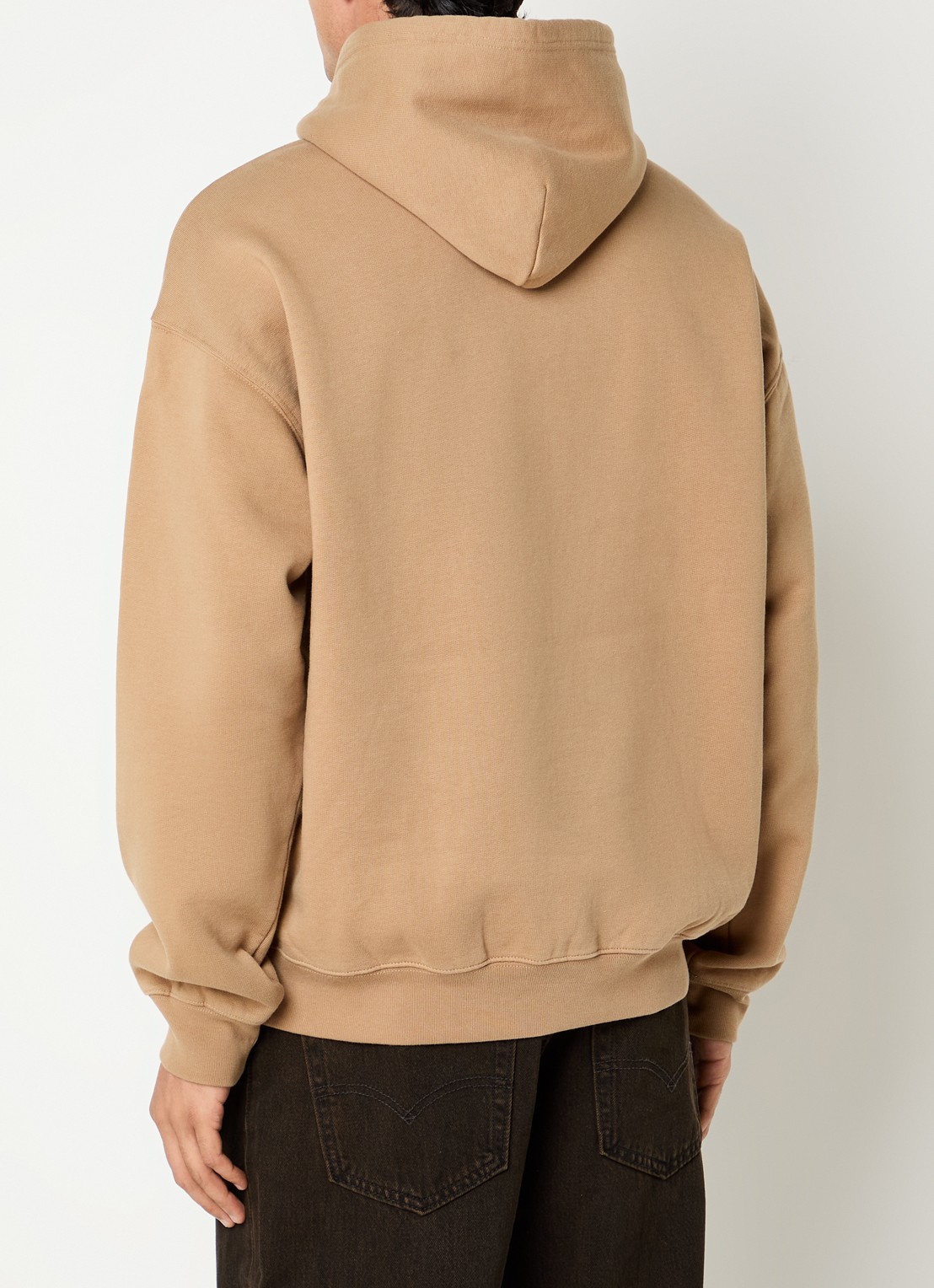Levi's Hoodie met logo - achterkant 5 camel