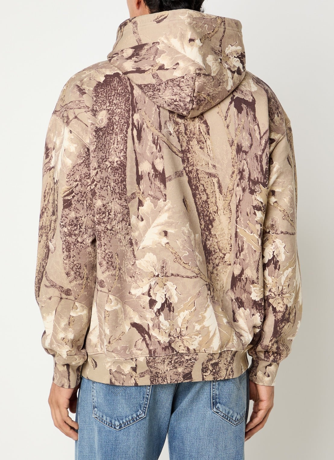Levi's Hoodie met print - achterkant 3 beige
