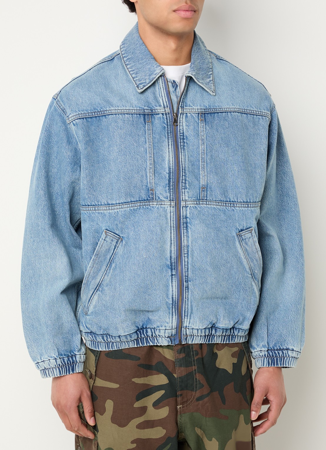 Levi's Jaanai spijkerjas met steekzakken - detail indigo
