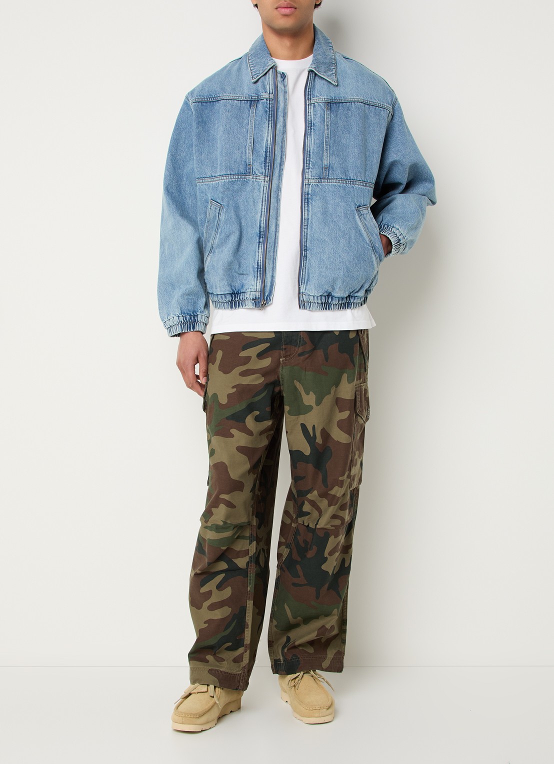 Levi's Jaanai spijkerjas met steekzakken - voorkant 3 indigo