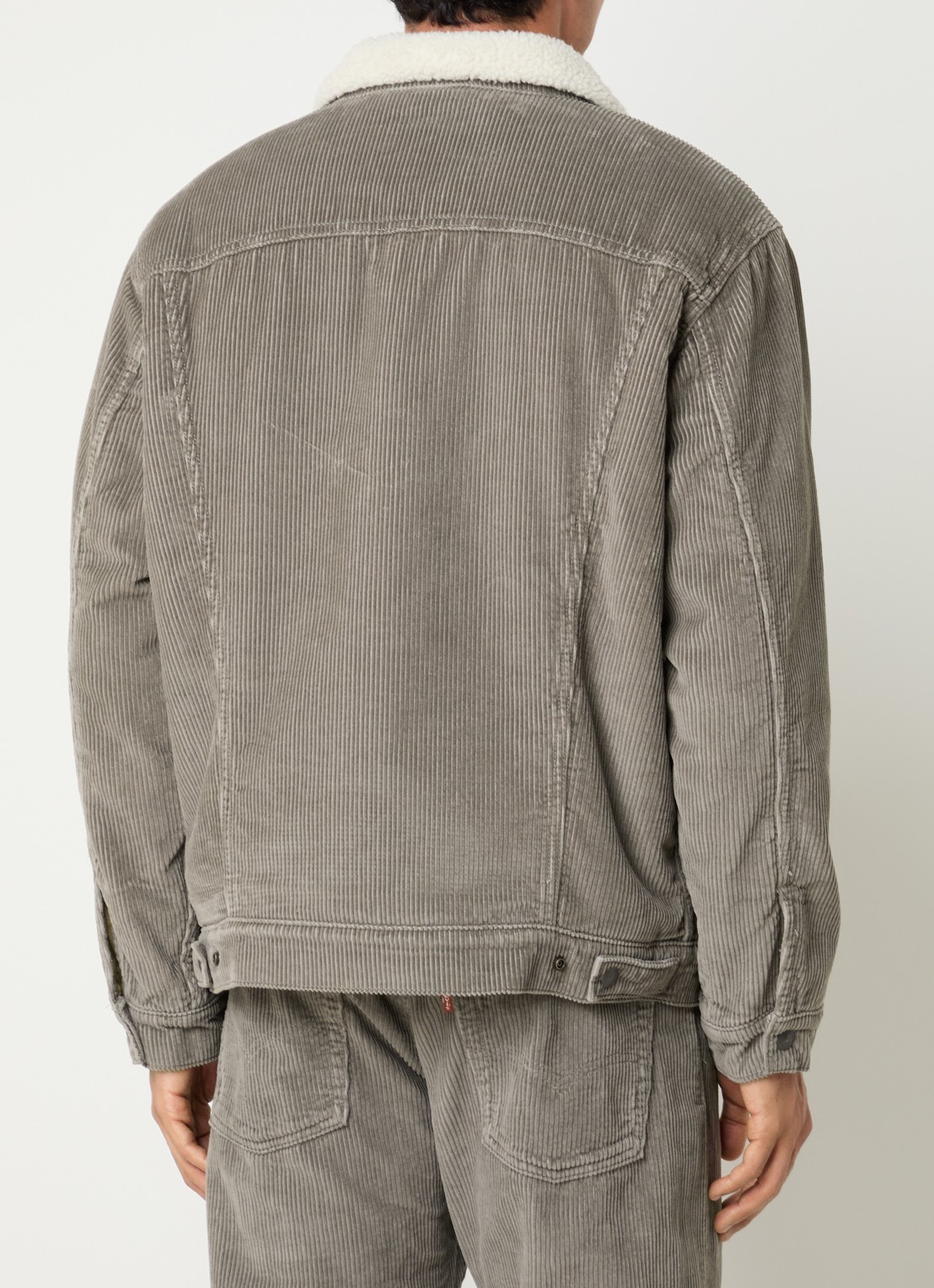 Levi's Jack met steekzakken - achterkant 2 zand