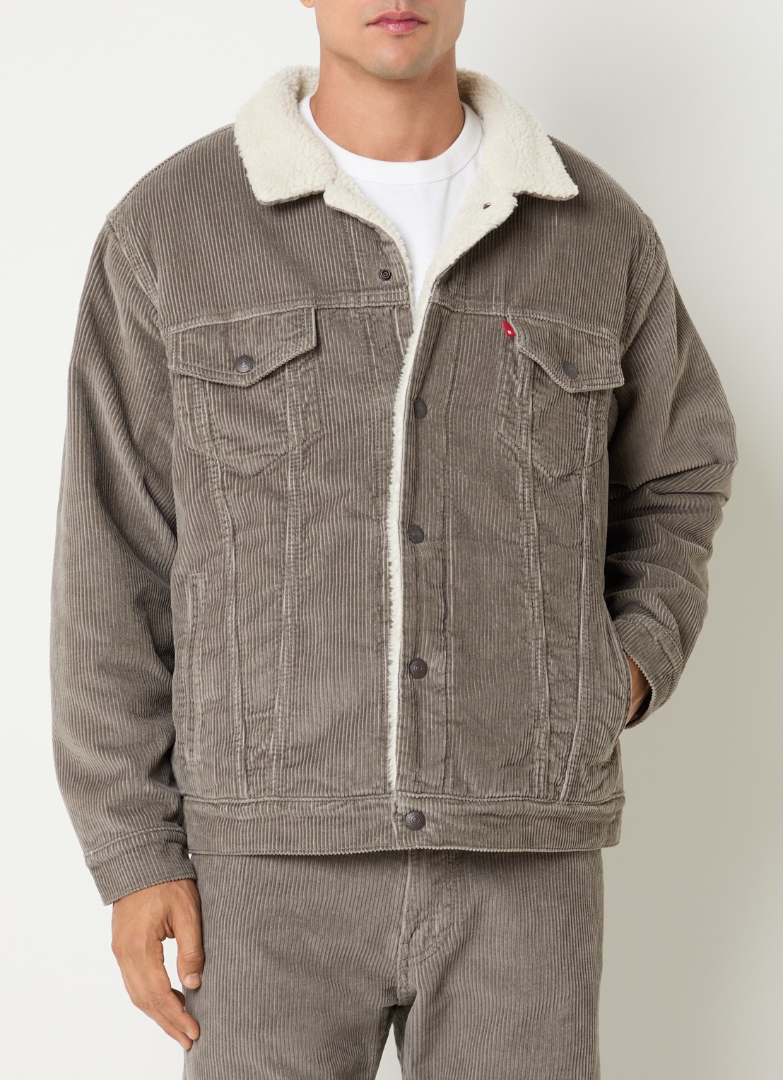 Levi's Jack met steekzakken - detail zand