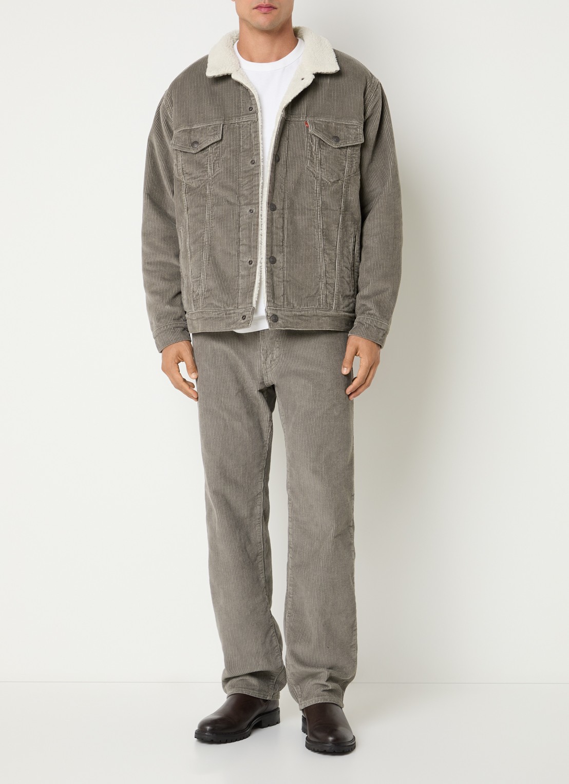 Levi's Jack met steekzakken - voorkant 4 zand