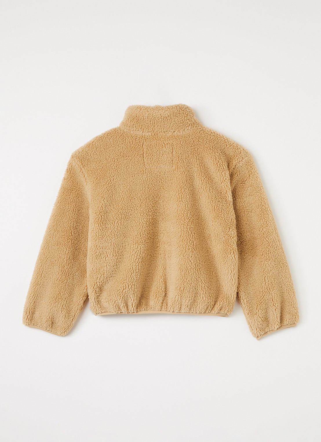 Levi's Jack van teddy en halve rits - achterkant camel