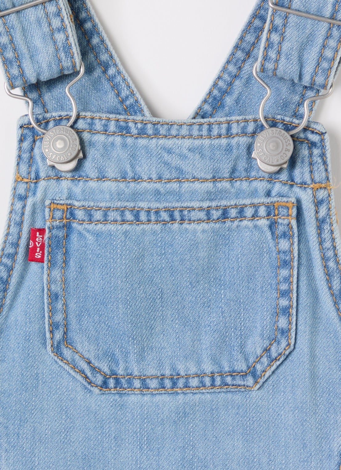 Levi's Jurk van denim  - detail 3 blauw